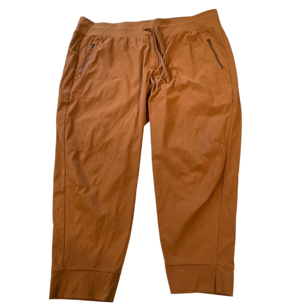 Athleta Trekkie North Jogger Bronze Wide Elastic Pull-On Waistband NWT Size 24